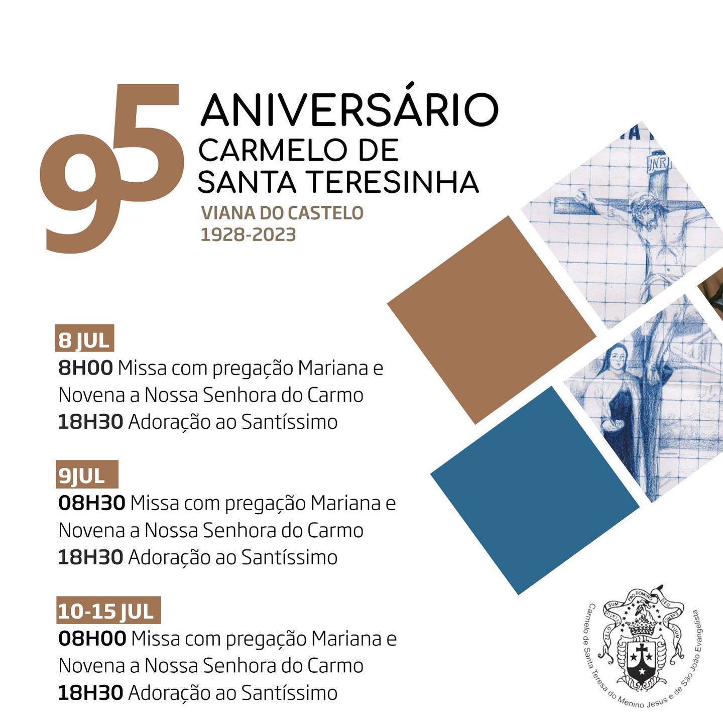 95º aniversário Carmelo Santa Teresinha